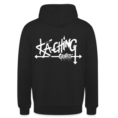 Minimal Range Unisex Hoodie limited Ka-Ching ⁶design - black