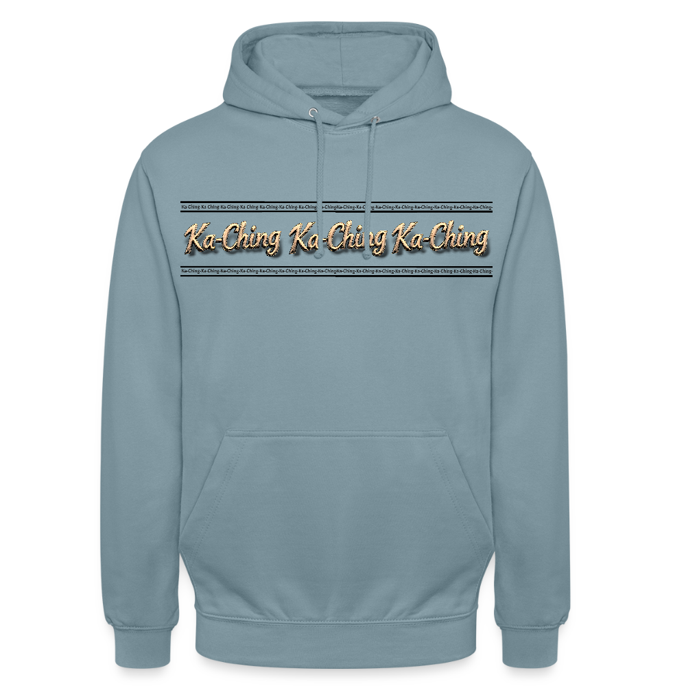 Ka-Ching Unisex Hoodie - stonewash blue