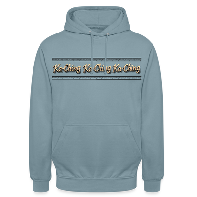 Ka-Ching Unisex Hoodie - stonewash blue