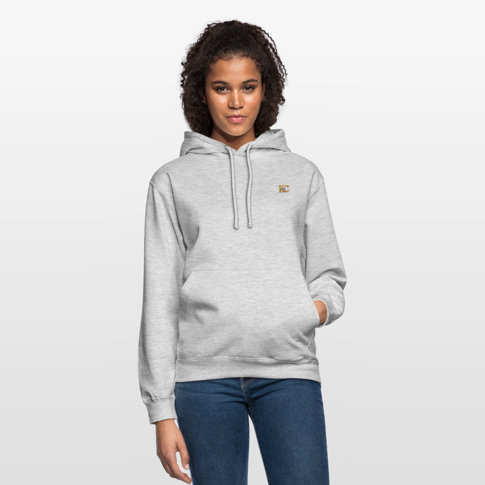 Minimal Range Unisex Hoodie limited Ka-Ching design2 - light heather grey
