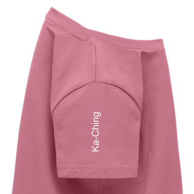Unisex T-Shirt Ching Bronze Logo - mauve