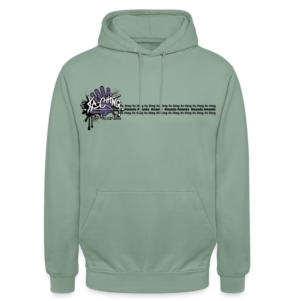 Ka-Ching Amanda Hoodie. - steel green
