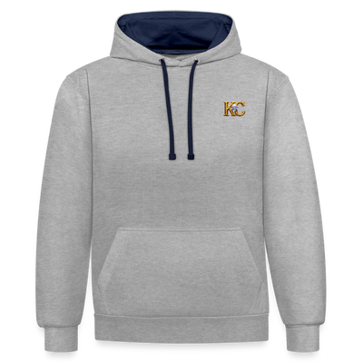 Diamond Range Diamond Hoax Hoodie limited edition - heather grey/navy