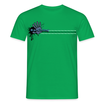 Unisex T-Shirt Ching Blue Logo CHBL-T-05c - kelly green