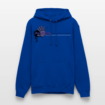 Unisex Hoodie Ching Purple logo - bright royal
