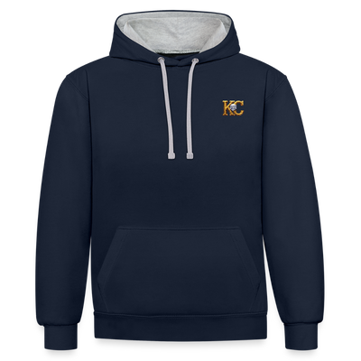 Diamond Range Diamond Hoax Hoodie limited edition - navy/heather grey