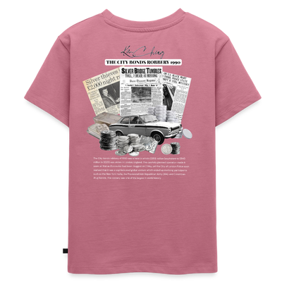 Silver Range City Bonds Robɓery 1990 Tee limited edition - mauve
