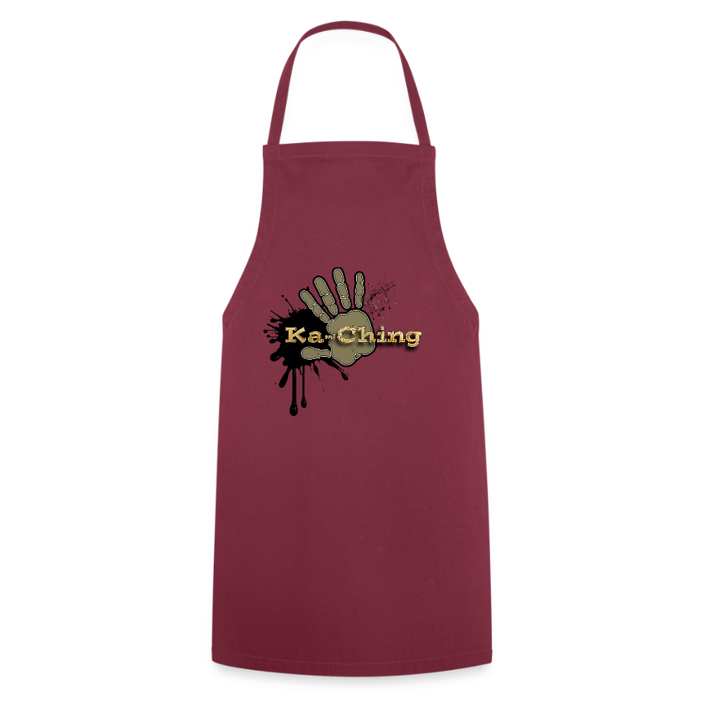 Cooking Apron gold - bordeaux