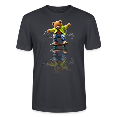 skateboarding Teds Tee - India Ink Grey