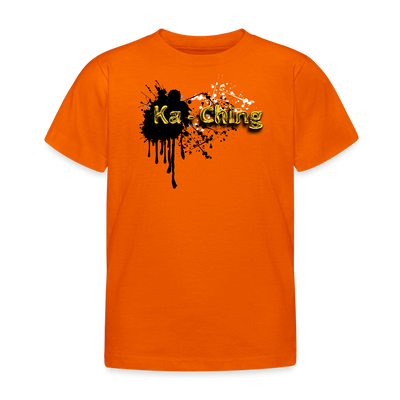 Kids T-Shirt Gold - orange
