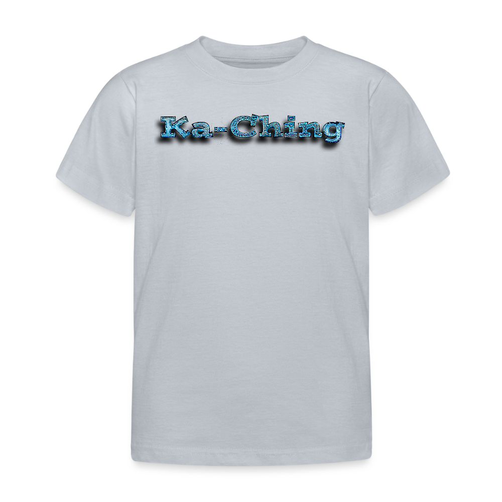 Ka-Ching  Kids T-Shirt Bluelogo - pacific grey