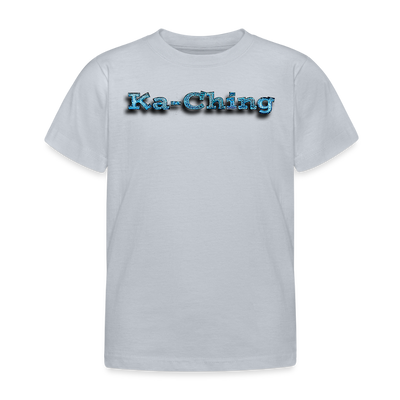 Ka-Ching  Kids T-Shirt Bluelogo - pacific grey