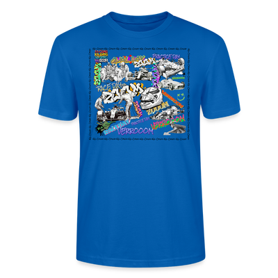 Ka-Ching Motorsports Graffiti T-Shirt - peacock-blue