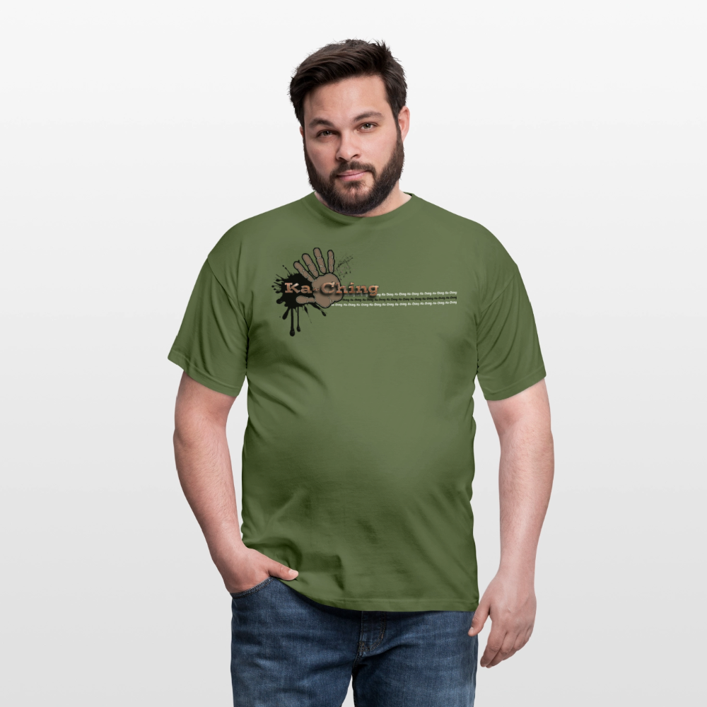 Unisex T-Shirt Ching Bronze Logo CHBZ-T-04c - military green