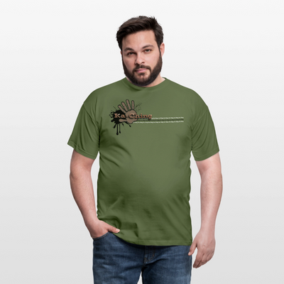 Unisex T-Shirt Ching Bronze Logo CHBZ-T-04c - military green