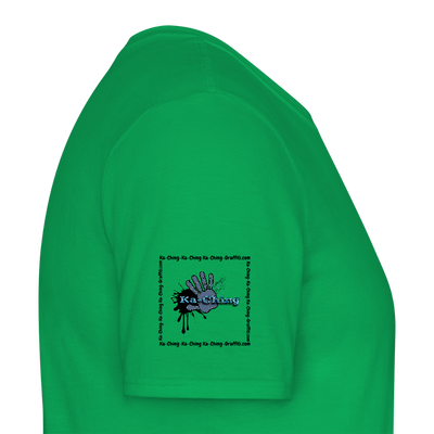 Unisex T-Shirt Ching Blue Logo CHBL-T-05c - kelly green