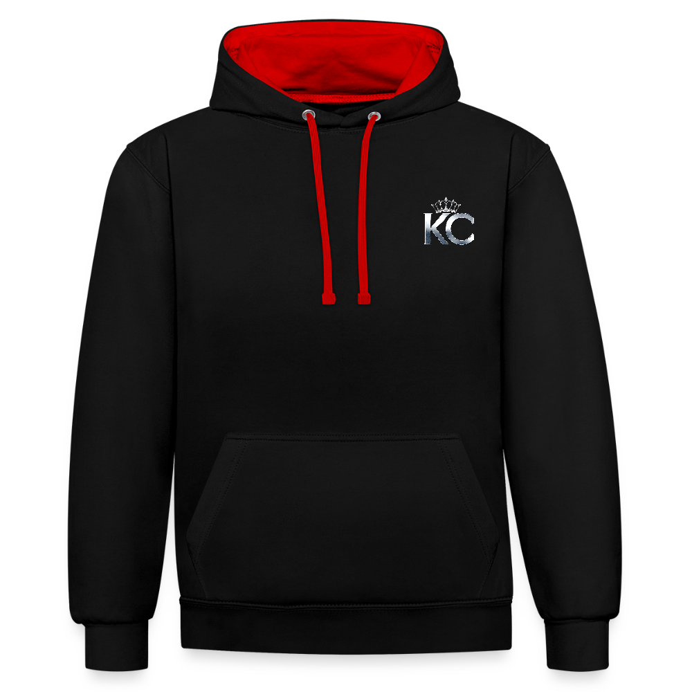 Silver Range Barclays bank Robɓery 1970 Hoodie limited edition - black/red