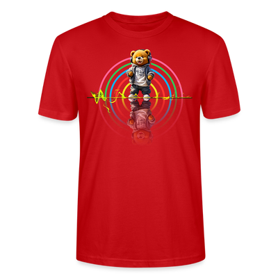 Neon Teds Tee - red