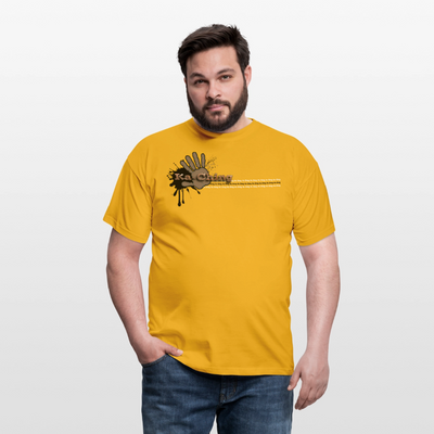 Unisex T-Shirt Ching Bronze Logo CHBZ-T-04c - yellow