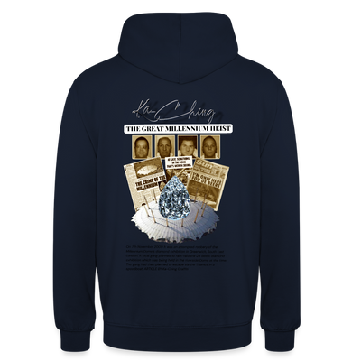 Diamond Range Unisex Hoodie limited editions design 2 - navy