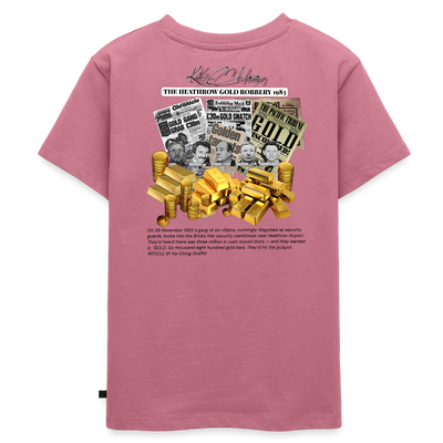 Teddies zombie mummy Halloween Tee - mauve