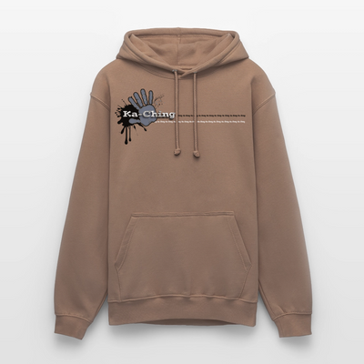 Unisex Hoodie Ching Silver logo - mocha