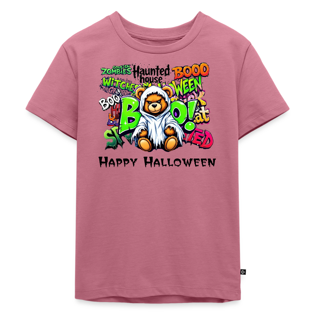 Teddie Ghost boo Tee - mauve