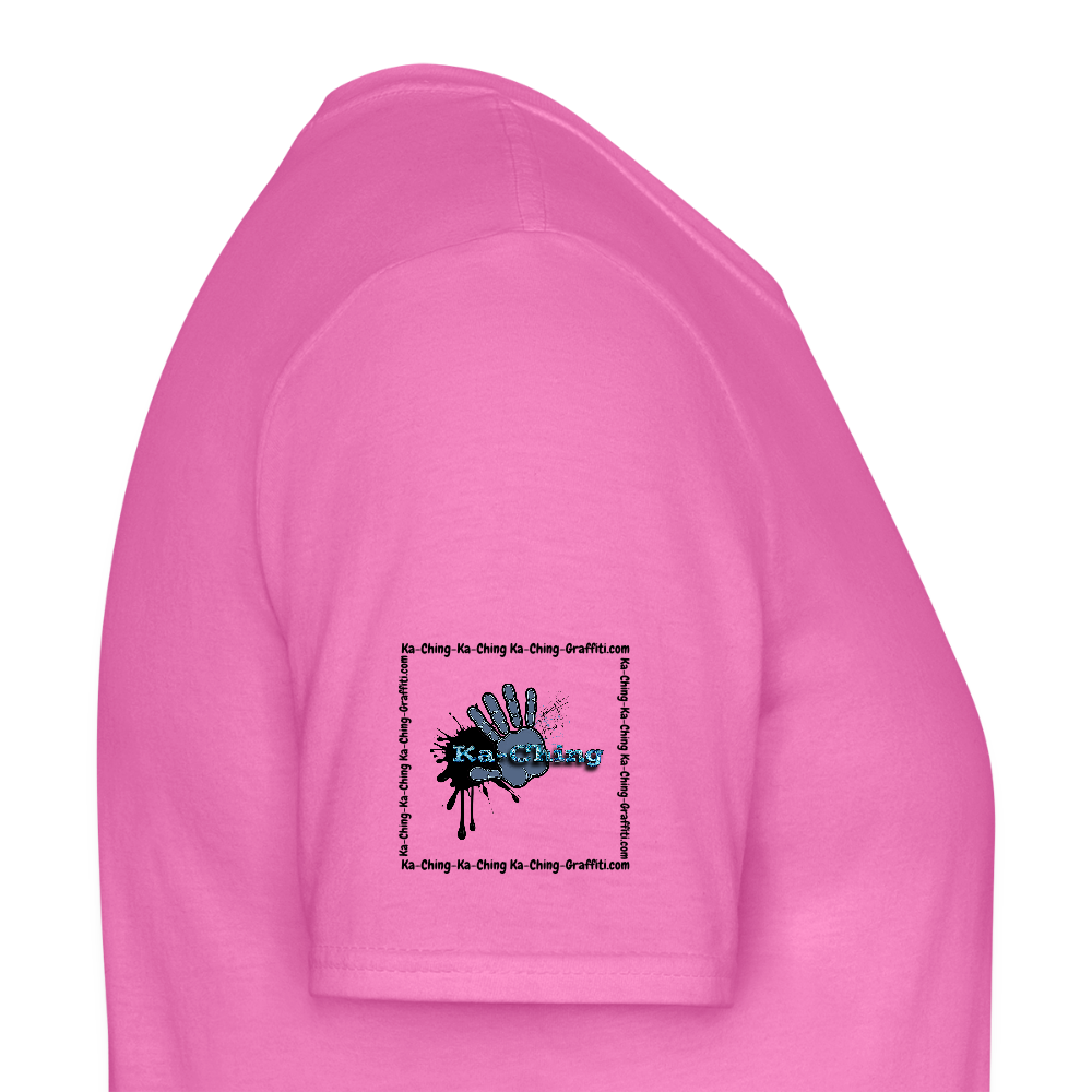 Unisex T-Shirt Ching Blue Logo CHBL-T-05c - pink