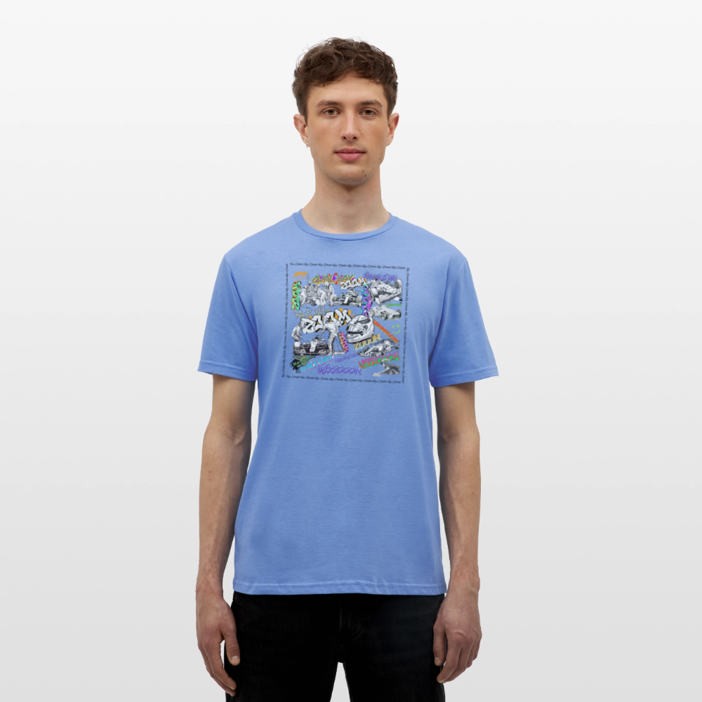 Unisex T-Shirt F1 Graffiti - carolina blue