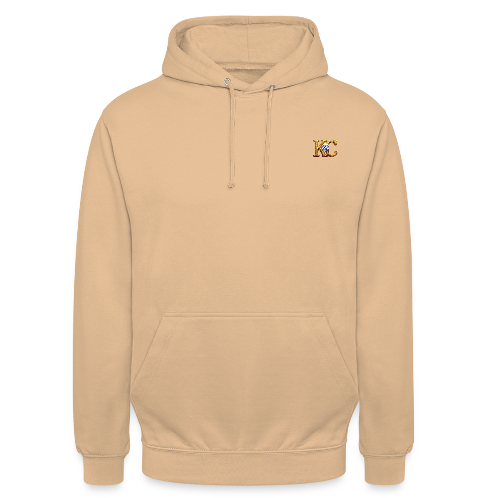 diamond range limited edition Hoodie  design 1 light background - peach