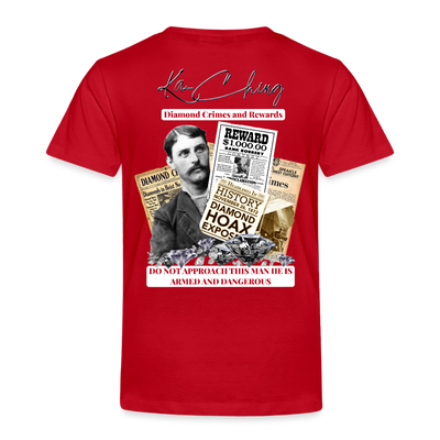 Diamond Range Diamond Hoax Tee limited edition - red