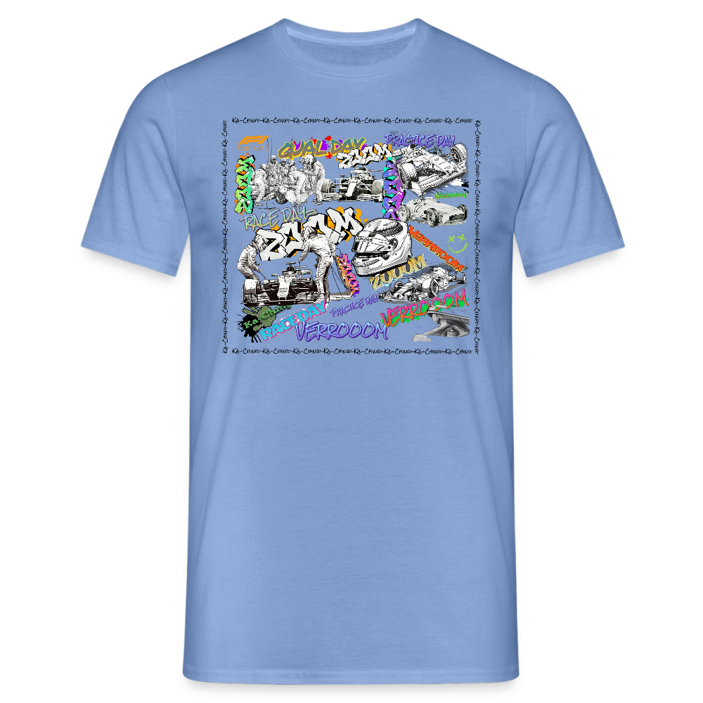 Unisex T-Shirt F1 Graffiti - carolina blue