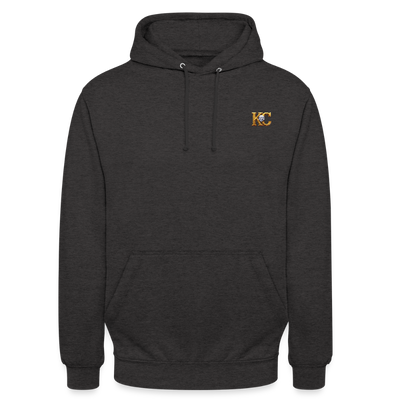 diamond range limited edition Hoodie  design 1 light background - charcoal grey