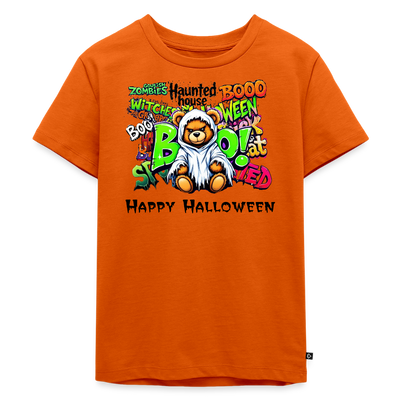 Teddie Ghost boo Tee - orange 