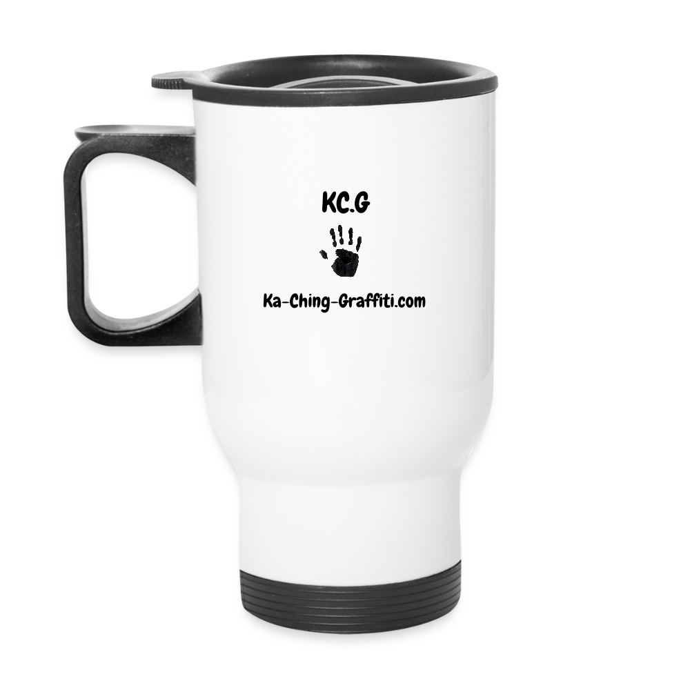 Ka-Ching Travel Mug  Ching Silver - white