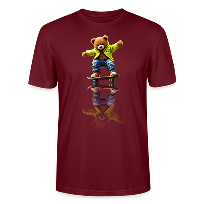 skateboarding Teds Tee - burgundy