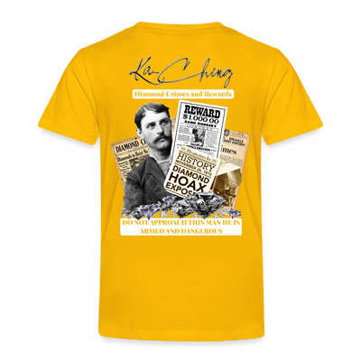 Diamond Range Diamond Hoax Tee limited edition - sun yellow