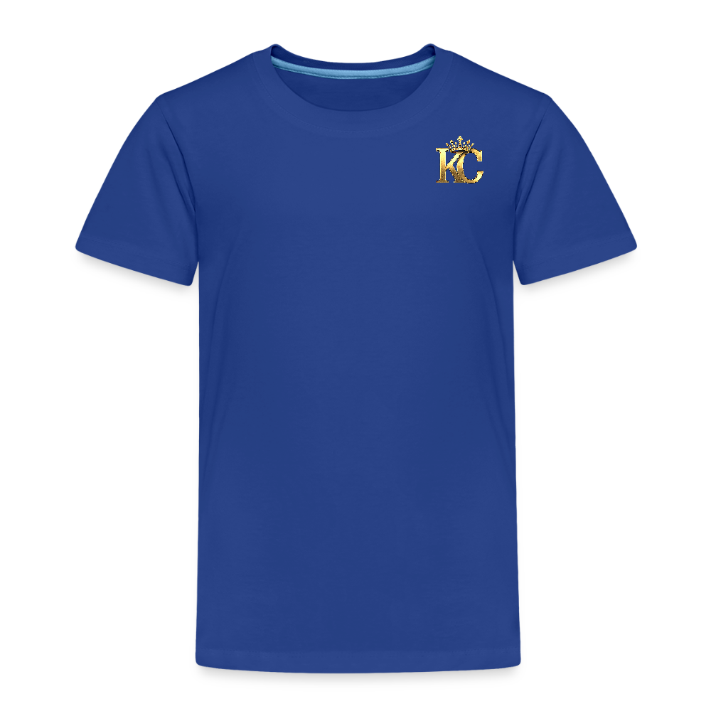Gold Range Heathrow Robɓery Tee limited edition - royal blue