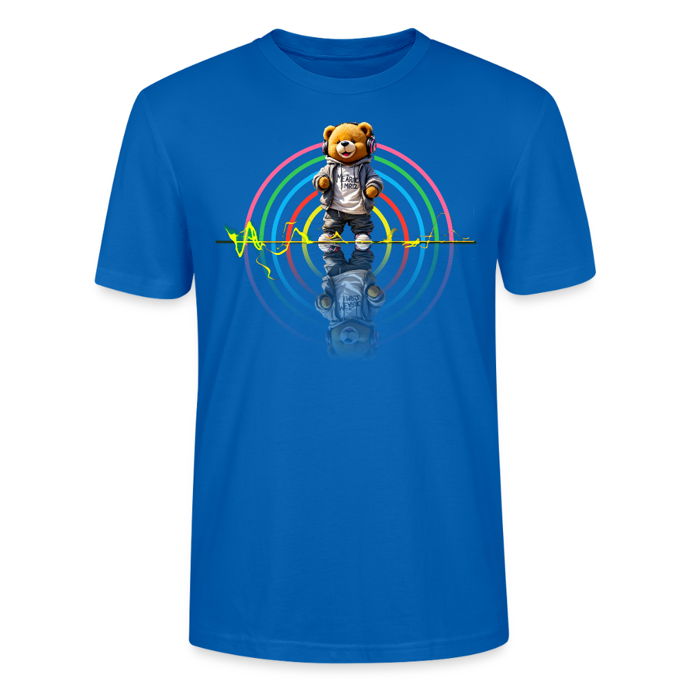Neon Teds Tee - peacock-blue