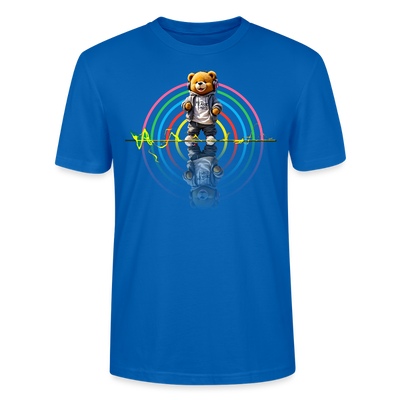 Neon Teds Tee - peacock-blue