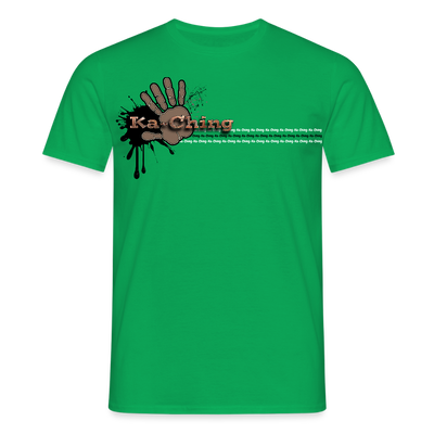 Unisex T-Shirt Ching Bronze Logo CHBZ-T-04c - kelly green