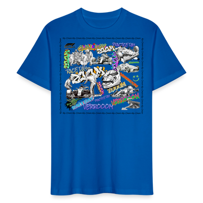 Unisex T-Shirt Graffiti F1 - peacock-blue