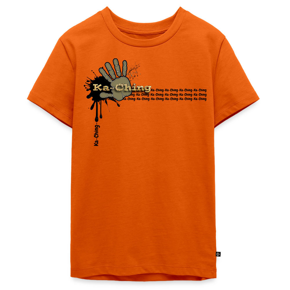 Unisex T-Shirt Ching Gold Logo - orange 