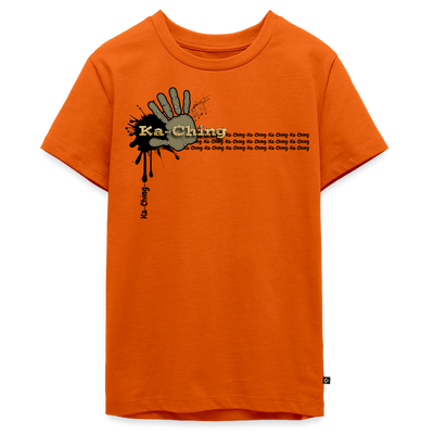 Unisex T-Shirt Ching Gold Logo - orange 