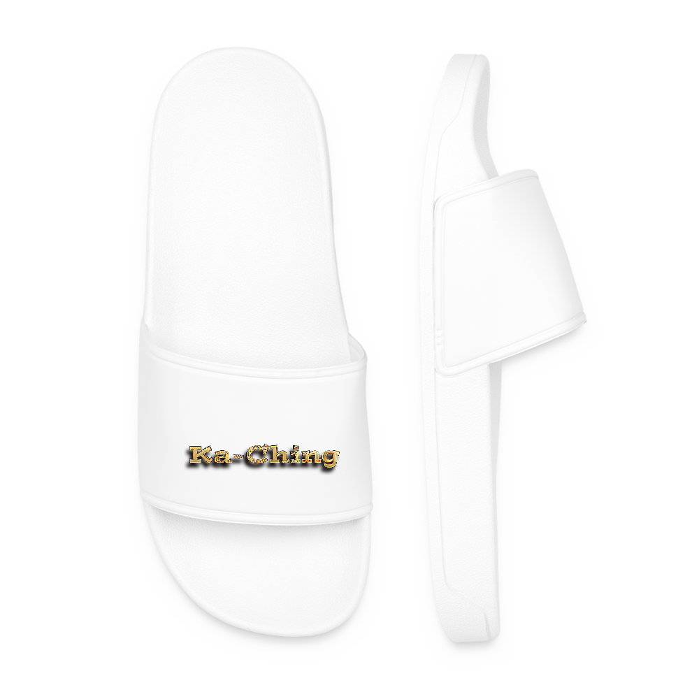 Men’s Pool Sliders - white