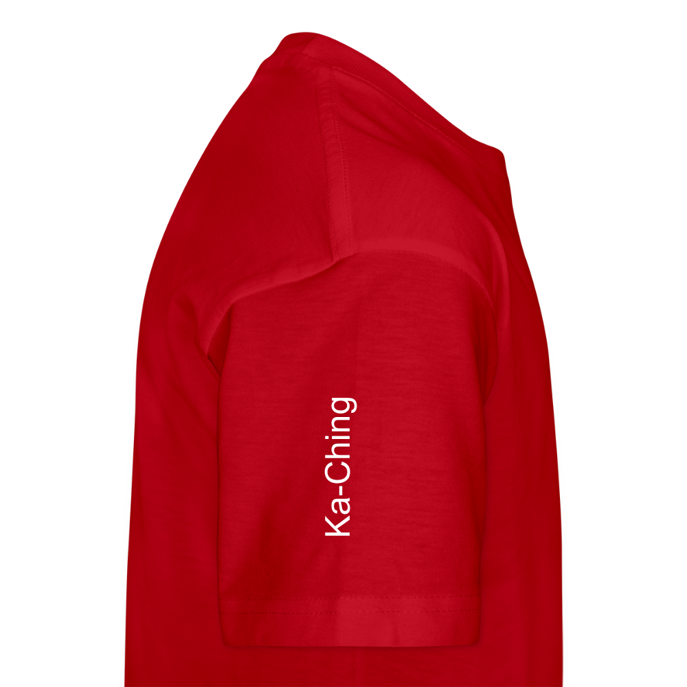 Ka-Ching T-Shirt Ching Green Logo - red