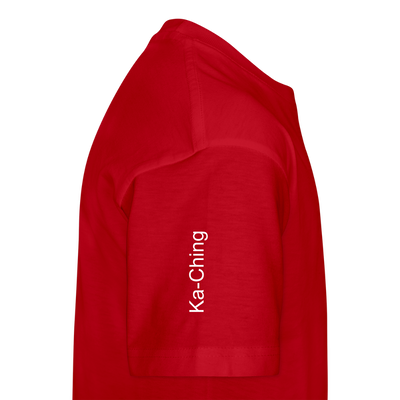 Ka-Ching T-Shirt Ching Green Logo - red