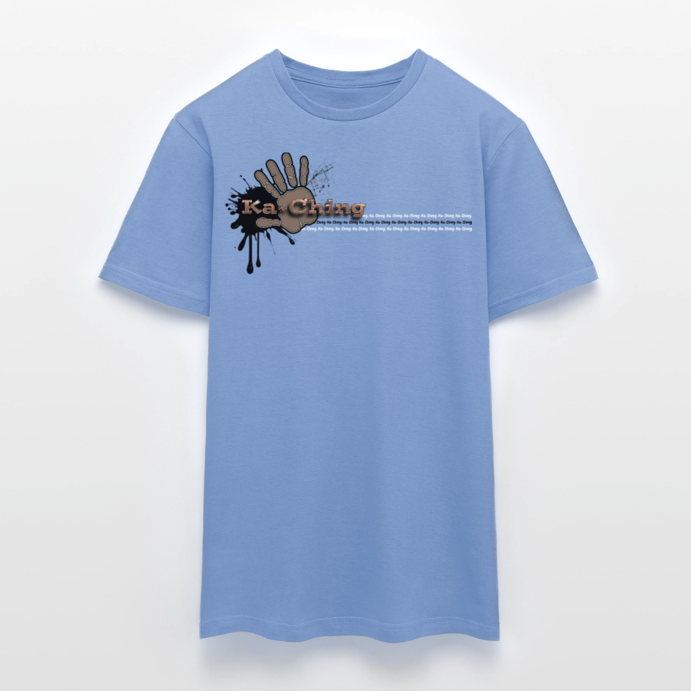 Unisex T-Shirt Ching Bronze Logo CHBZ-T-04c - carolina blue