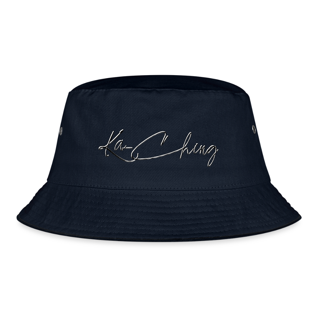 Limited Edition Diamond  Bucket hat. - navy