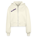 Ka-Ching Women’s Oversized Cropped Hooded Jacket - nature